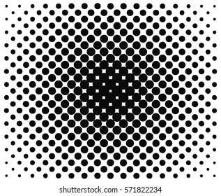 Vector halftone dots.Abstract halftone background