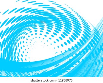 vector halftone effect