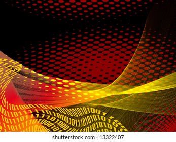 vector halftone effect