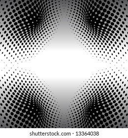 vector halftone effect