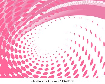 vector halftone effect, without gradient, place for text