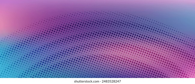 Vector halftone gradient colorful. eps 10
