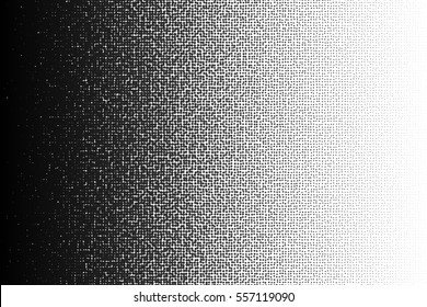 Vector halftone gradient pattern made dots and randomized circles  Vector 