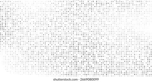 Textura de gradiente de meio-tom do vetor. Plano de fundo de ponto de polca de fuga. Repetindo pontos gradação arte moderna