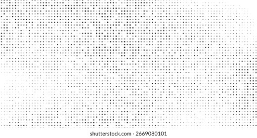 Vector halftone gradient texture. Vanishing polka dot background. Repeating dots gradation modern