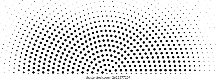 Vector halftone modern pop art twisted texture for poster, cover, business card, postcard, art label layout, sticker
