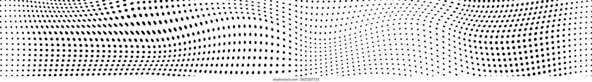 Vector halftone modern pop art twisted texture for poster, cover, business card, postcard, art label layout, sticker