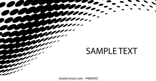 Vector halftone pattern