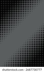 Padrão de meio-tom vetor fácil editar para seu design. O vetor aponta o padrão para um branco. Pontos retrô. Fundo retrô estilo de pontos de meio-tom.