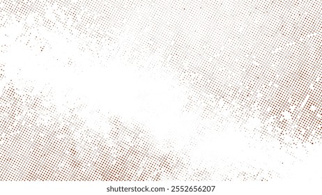 Textura de efecto de patrón de semitono de Vector, diseño de polvo y arañazos. Fondo abstracto grunge negro. Copiar espacio grunge blanco y negro Vector Fondo 