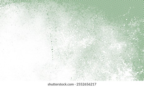 Textura de efecto de patrón de semitono de Vector, diseño de polvo y arañazos. Fondo abstracto grunge negro. Copiar espacio grunge blanco y negro Vector Fondo 