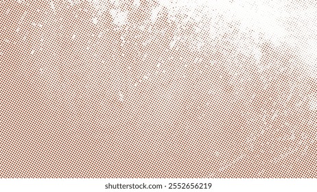 Textura de efecto de patrón de semitono de Vector, diseño de polvo y arañazos. Fondo abstracto grunge negro. Copiar espacio grunge blanco y negro Vector Fondo 