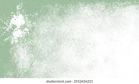 Textura de efecto de patrón de semitono de Vector, diseño de polvo y arañazos. Fondo abstracto grunge negro. Copiar espacio grunge blanco y negro Vector Fondo 