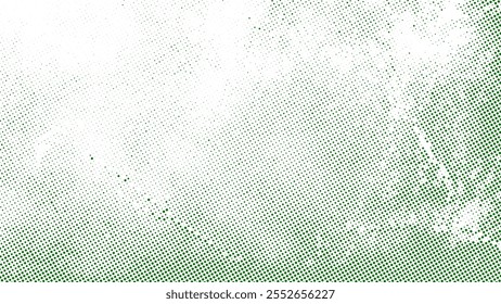 Textura de efecto de patrón de semitono de Vector, diseño de polvo y arañazos. Fondo abstracto grunge negro. Copiar espacio grunge blanco y negro Vector Fondo 