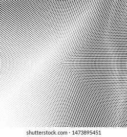 Vector Halftone Pattern. Set of Dots. Dotted Texture on White Background. Overlay Grunge Template. Distress Linear Design. Fade Monochrome Points. Pop Art Backdrop.