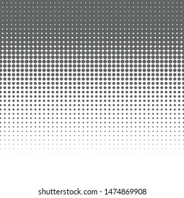 Vector Halftone Pattern. Set of Dots. Dotted Texture on White Background. Overlay Grunge Template. Distress Linear Design. Fade Monochrome Points. Pop Art Backdrop.