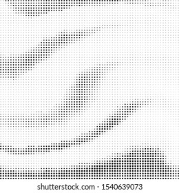 Vector Halftone Pattern. Set of Dots. Dotted Texture on White Background.