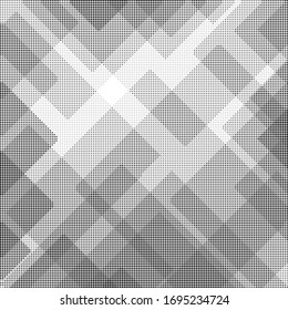 Vector Halftone Pattern. Set of Dots. Dotted Texture on White Background. Overlay Grunge Template. Distress Linear Design. Fade Monochrome Points. Pop Art Backdrop.