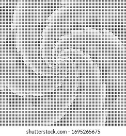 Vector Halftone Pattern. Set of Dots. Dotted Texture on White Background. Overlay Grunge Template. Distress Linear Design. Fade Monochrome Points. Pop Art Backdrop.