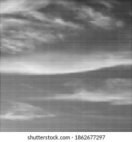 Vector Halftone Pattern. Set of Dots. Dotted Texture on White Background. Overlay Grunge Template. Distress Linear Design. Fade Monochrome Points. Pop Art Backdrop.