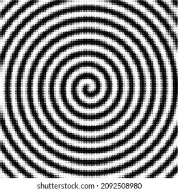 Vector Halftone Pattern. Set of Dots. Dotted Texture on White Background. Overlay Grunge Template. Distress Linear Design. Fade Monochrome Points. Pop Art Backdrop.