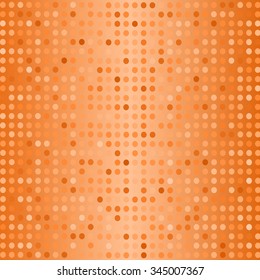 Vector Halftone Pattern. Set of Halftone Dots. Dots on Orange Background. Halftone Texture. Halftone Dots. Halftone Effect.