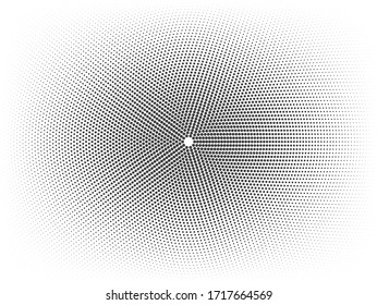 
Vektorillustration-Halbton-Staffelhintergrund. Abstraktes Muster mit Punkten und Kreisen. Vektorillustration abstrakte moderne Textur.