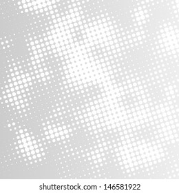 Vector halftone raster abstract background