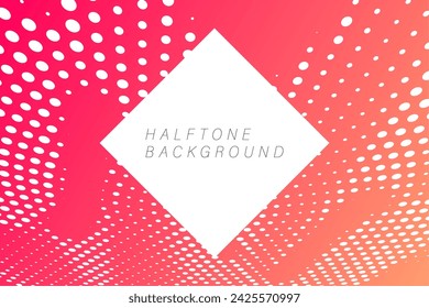 Efecto de humo de semitono vectorial. Fondo abstracto vibrante. colores y texturas de estilo de puntos de onda modernos.