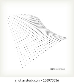 Vector halftone stars
