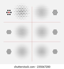Vector Halftone Texture.