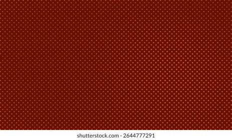 Vector halftone texture with color radial brightness modulation