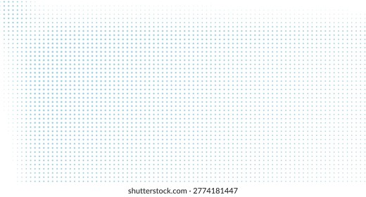 Vector Halftone Texture with the dots becoming smaller and more spaced out towards the edges, and larger and more concentrated in the center.