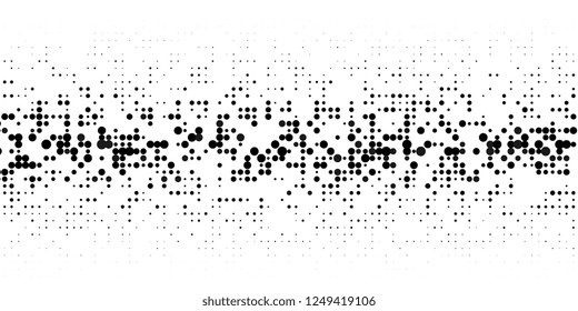 Vector halftone texture. Minimal geometric background.  Vector illustration . Abstract halftone texture with dots.