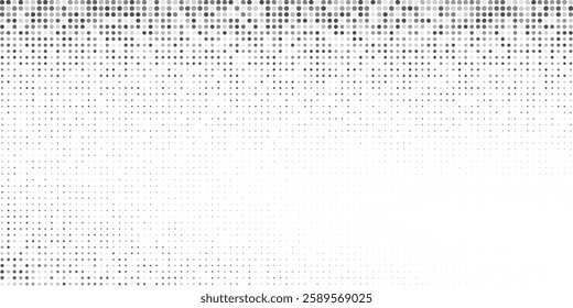 Vector halftone texture overlay abstract splattered background.
