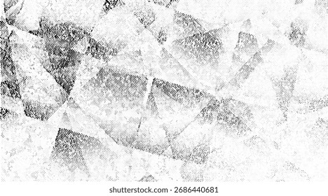 Vector halftone texture overlay abstract splattered background.