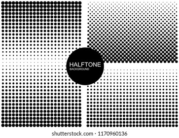 Vector halftone texture.Halftone dots pattern.
