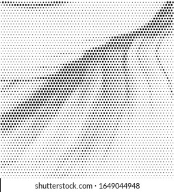 Vector halftone trend texture background.