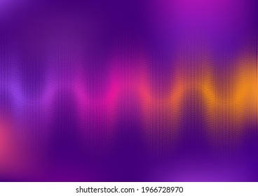 Vector halftone with vivid gradients abstract background design