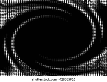Vector Halftone wave dots for backgrounds and design