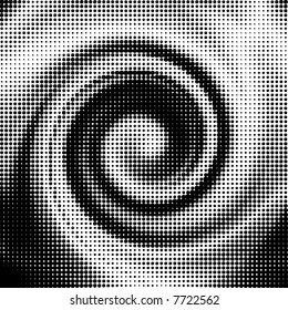 vector halftone wave shape for backgrounds and design