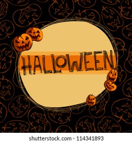 Vector Halloween background