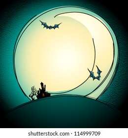 Vector Halloween background