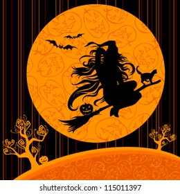 Vector Halloween background