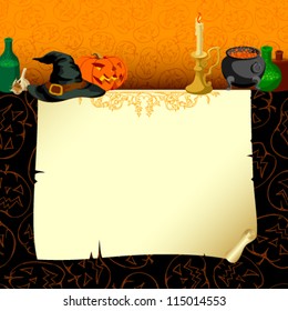 Vector Halloween background