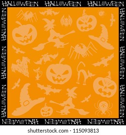 Vector. Halloween background.