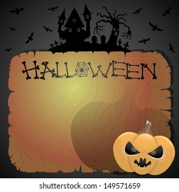Vector. Halloween background.