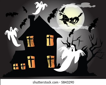 vector halloween background