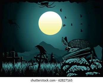 Vector Halloween Background
