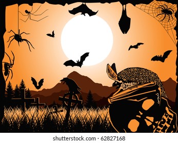 Vector Halloween Background
